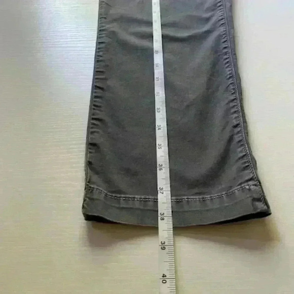 SUNDRY Women's High Rise Pleated Relaxed Cotton Grey Jeans Size 28 - Picture 8 of 11